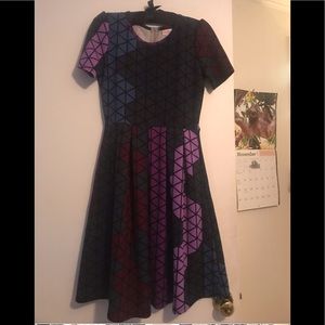 LulaRoe Amelia dress, NWOT